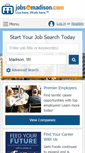 Mobile Screenshot of jobsinmadison.com